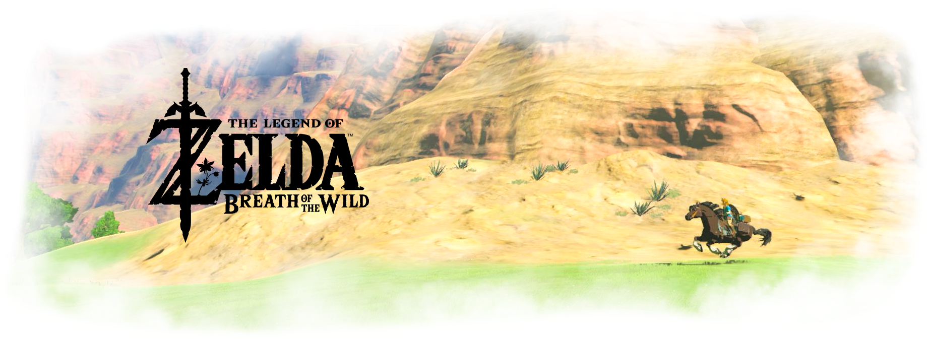 The Legend Of Zelda - Breath Of The Wild Views (1920x778), Png Download