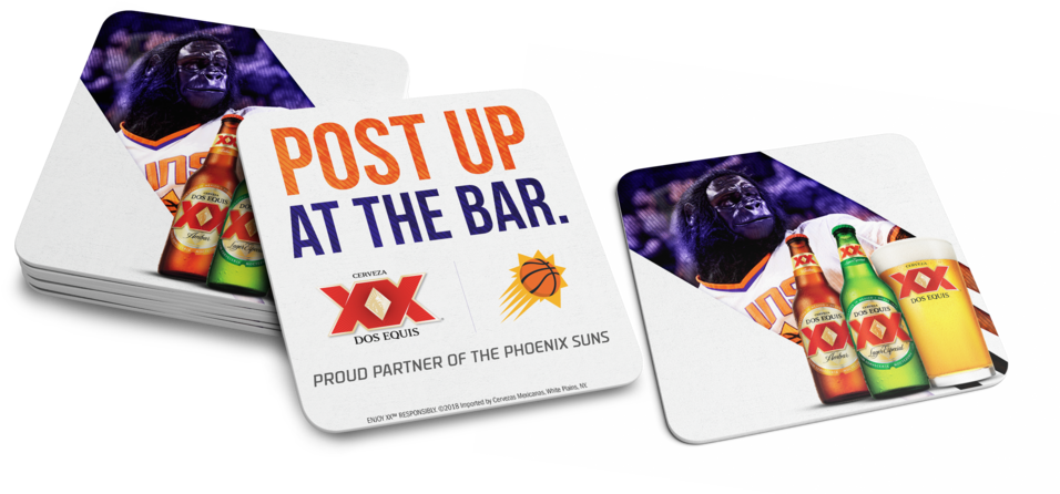 Suns Coaster Mockup (1000x488), Png Download