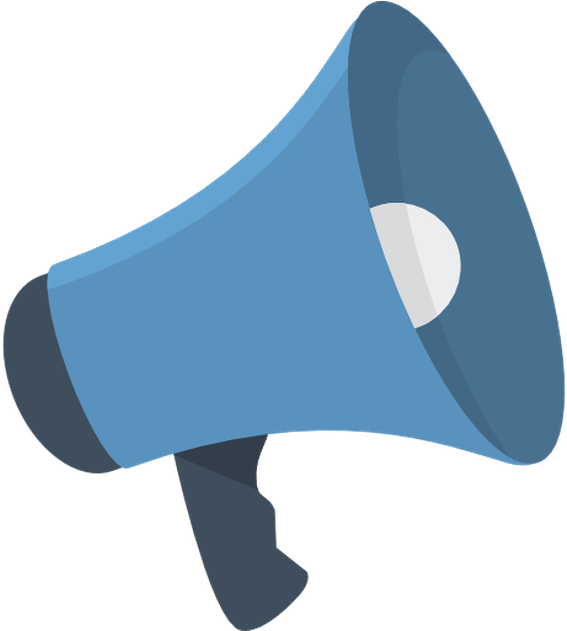 Computer Icons Loudspeaker Transprent - Transparent Background Megaphone Icon (1200x630), Png Download