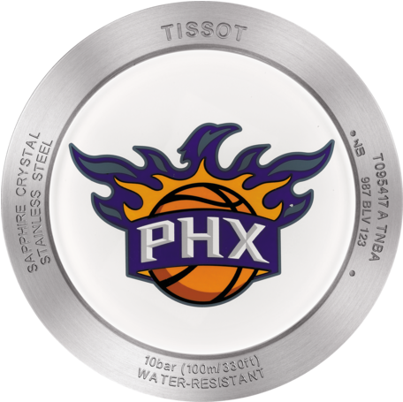 Tissot Quickster Chronograph Nba Phoenix Suns - Nba Phoenix Suns Logo Png (555x840), Png Download