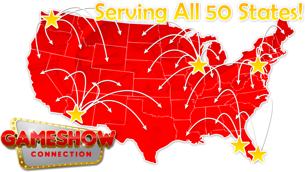 Nation Wide Game Show - 1960 Election By County (1024x576), Png Download