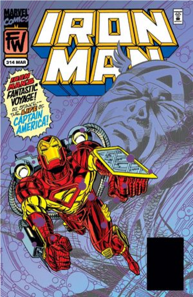 Купете Comics 1995-03 Iron Man - Morgan Iron Man (950x950), Png Download