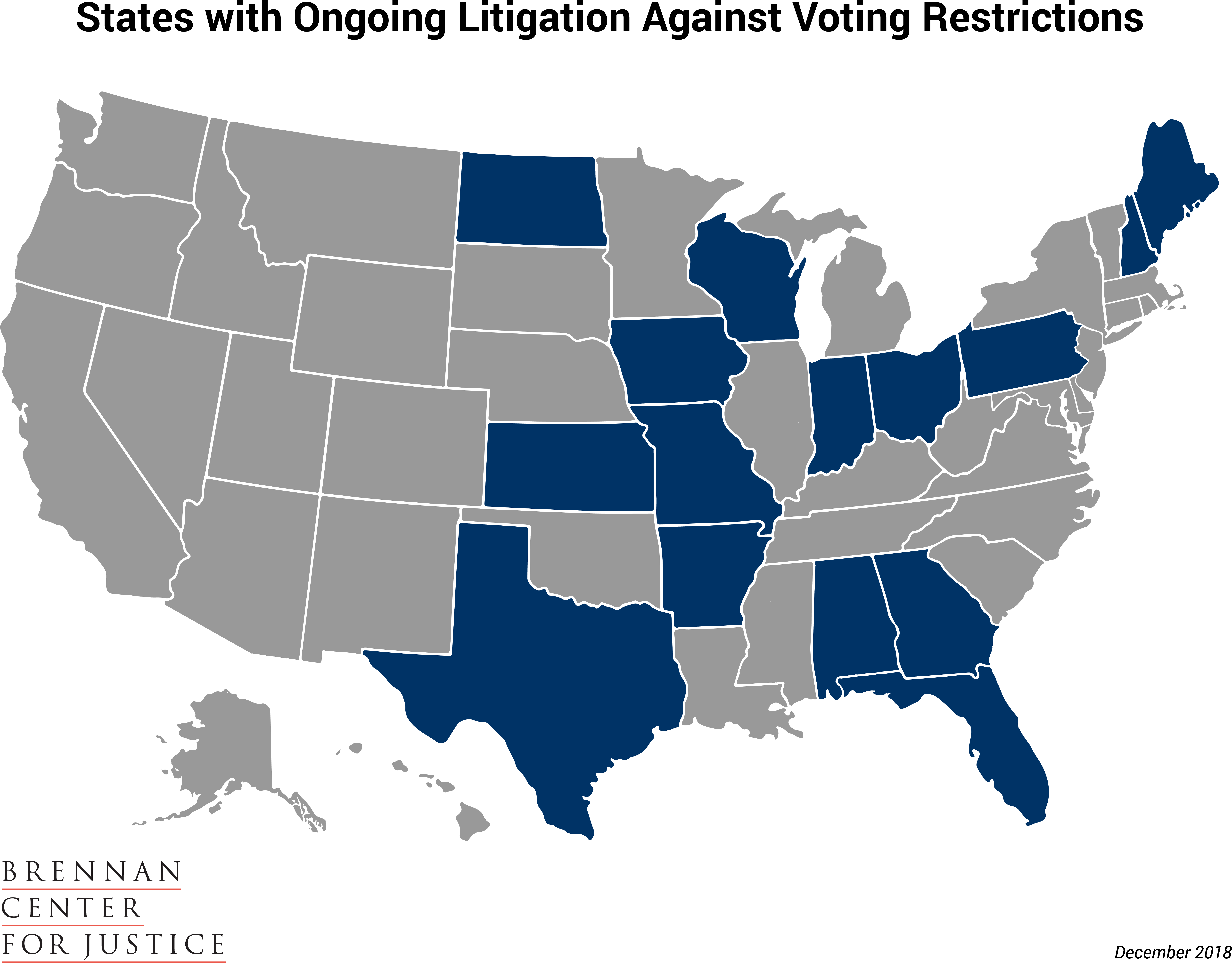 Here Are The Significant Voting Rights Lawsuits In - John F. Kennedy Library (7541x5919), Png Download