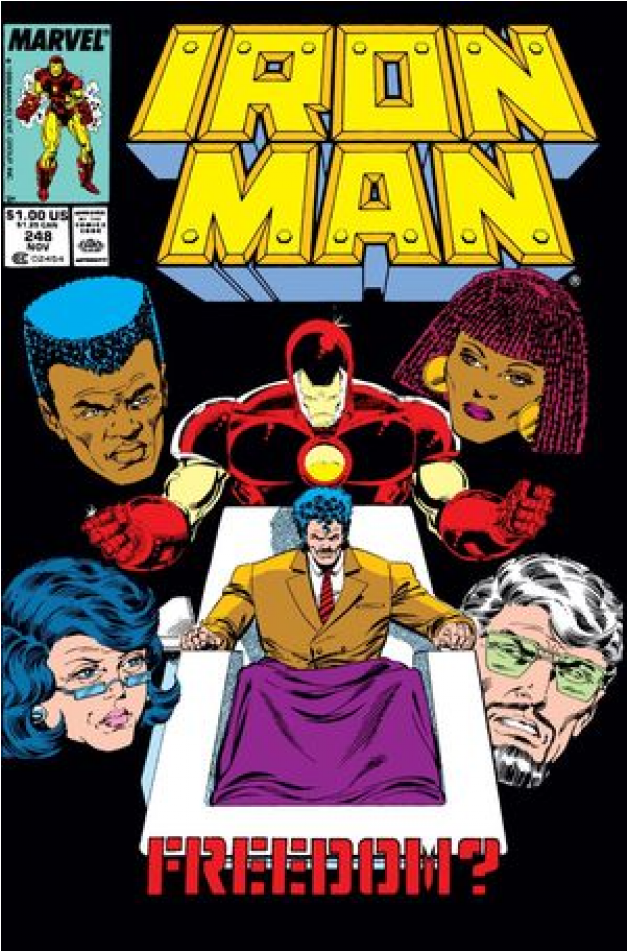 Купете Comics 1989-11 Iron Man - Iron Man (950x950), Png Download