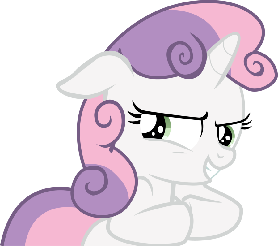 900 X 795 4 - Sweetie Belle Face (900x795), Png Download