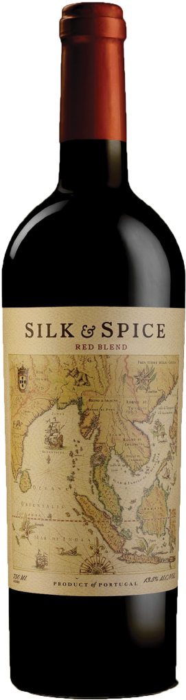 Silk & Spice Red Blend - Silk And Spice Red Wine (400x1091), Png Download