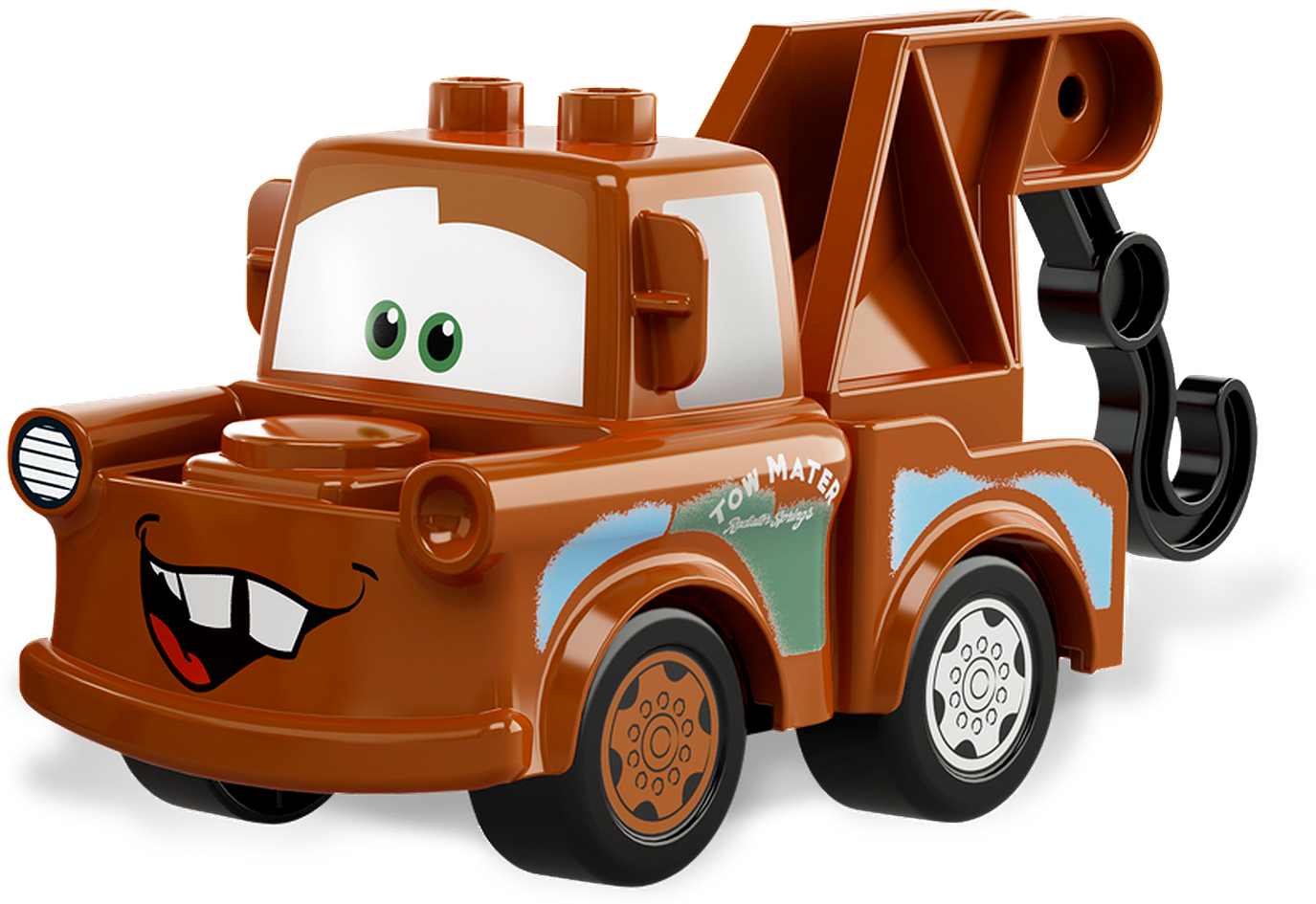 Download Mcqueen Clipart Tow Mater - Cars Lego Duplo Mater PNG Image with N...