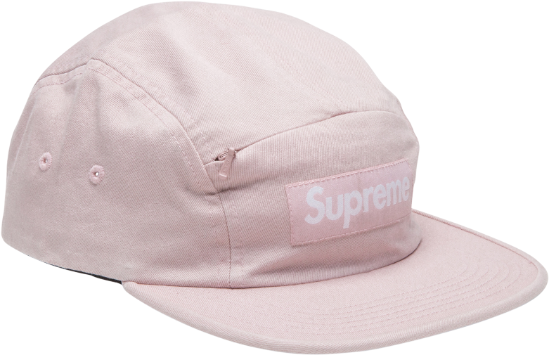 Supreme Front Panel Zip Camp Cap "ss 17" - Baseball Cap (1000x600), Png Download