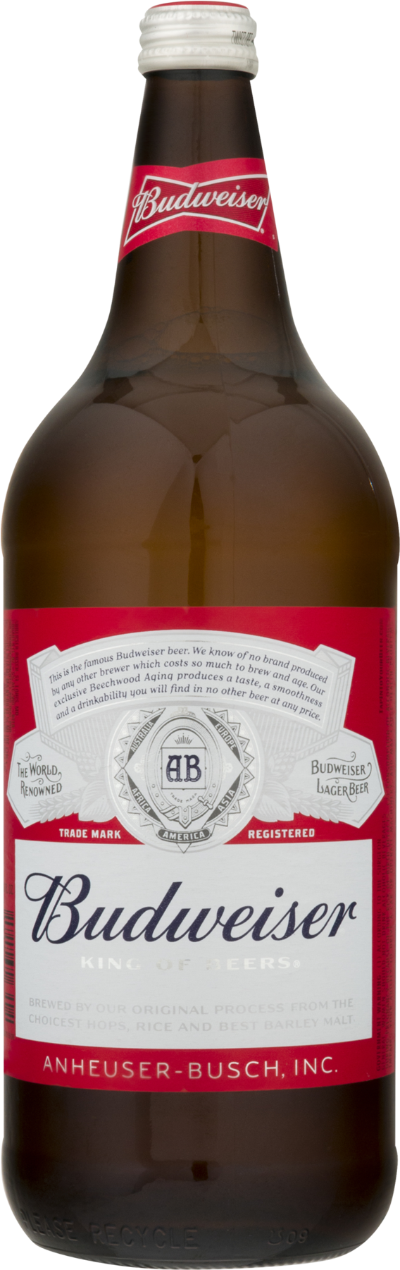 Budweiser 40 Oz (1800x1800), Png Download