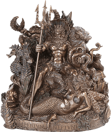 King Statue Cc From Dark Knight Armoury - Neptune King (555x555), Png Download