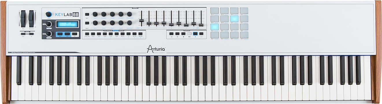 Sku - - Arturia Keylab 88 Review (1400x437), Png Download