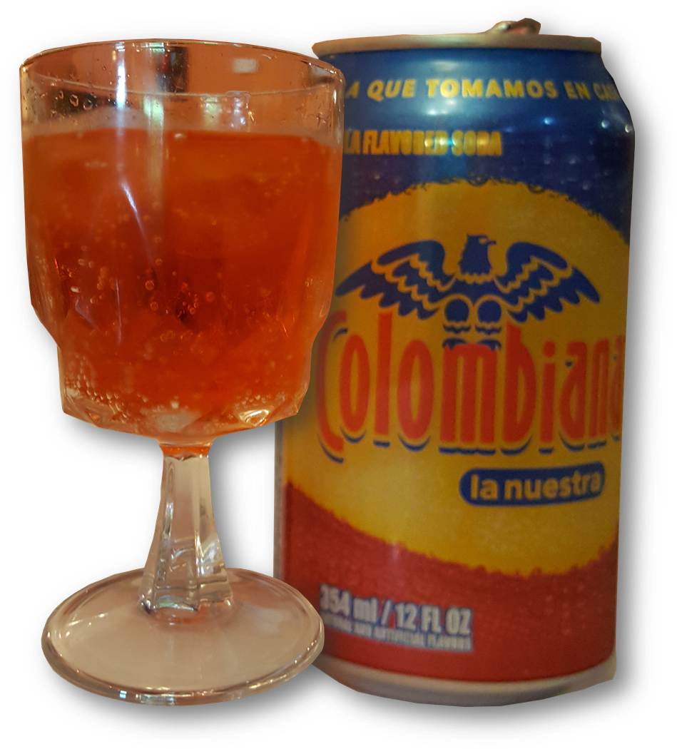 Natural Juices - Colombiana Gaseosa (960x1063), Png Download