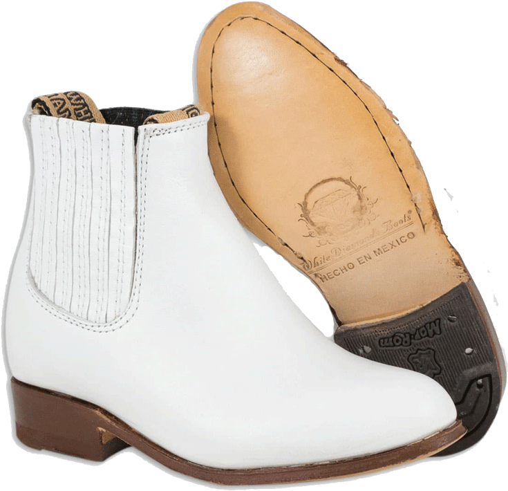 Charro Azteca Botin Blanco Landing Page 2019 - Work Boots (800x800), Png Download