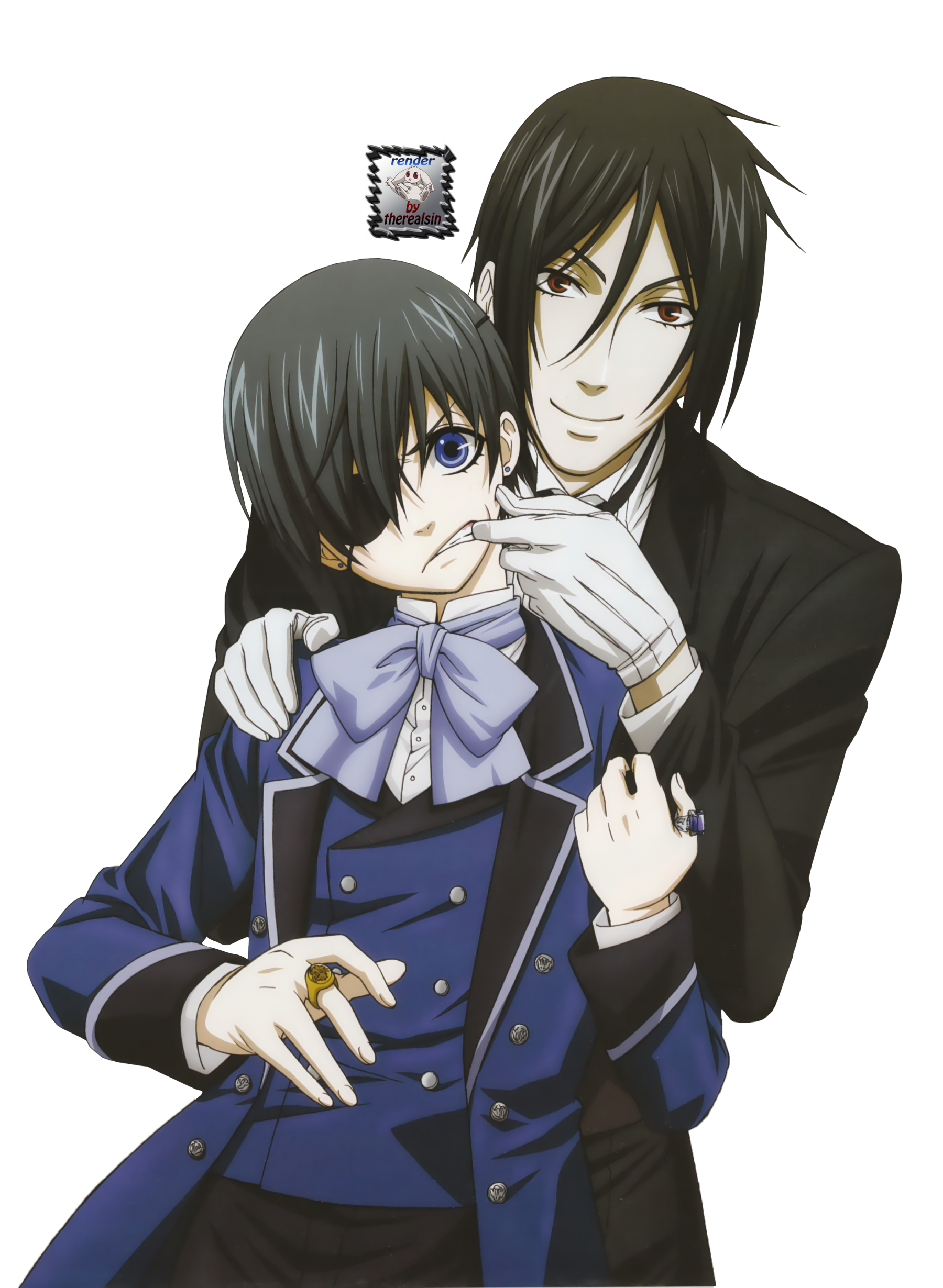 Alerter Les Modérateurs - Ciel Black Butler Fanart (1800x2460), Png Download