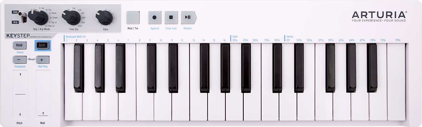 Details About Arturia Keystep - Arturia Keystep Sequencer (1417x487), Png Download
