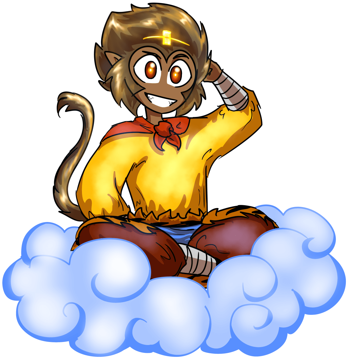 Sun Wukong Overlysarcasticproducts' Artist - Sun Wukong (1200x1371), Png Download