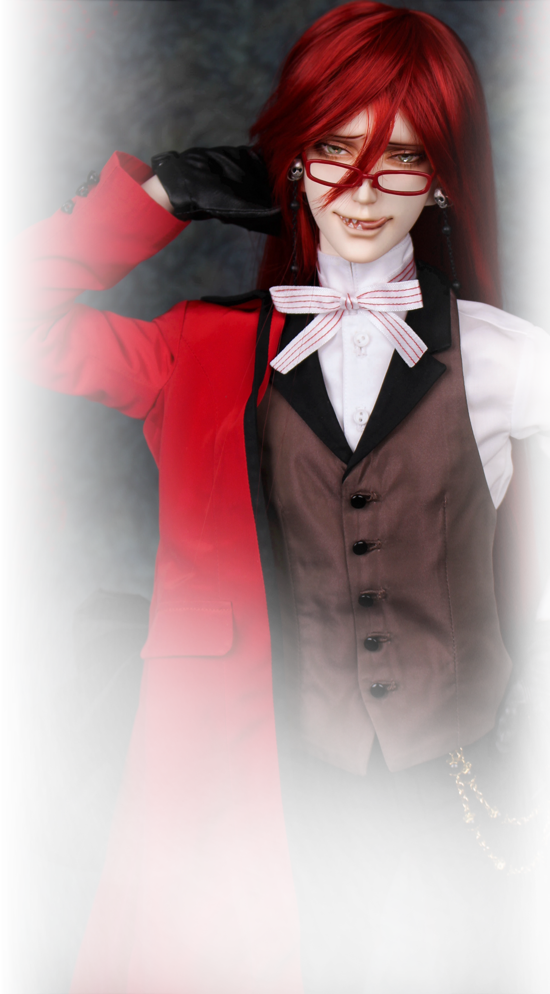 "black Butler" Character Doll Series No - Tuxedo (1133x2046), Png Download