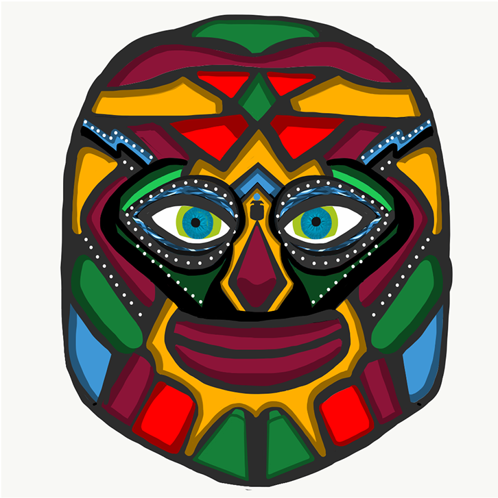 Mask (1400x1400), Png Download