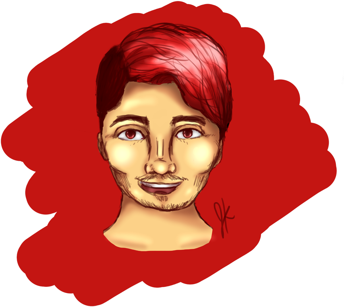 𝒿𝑒𝓃𝓃𝒶 🌸💮 On Twitter - Red Hair (1200x1091), Png Download