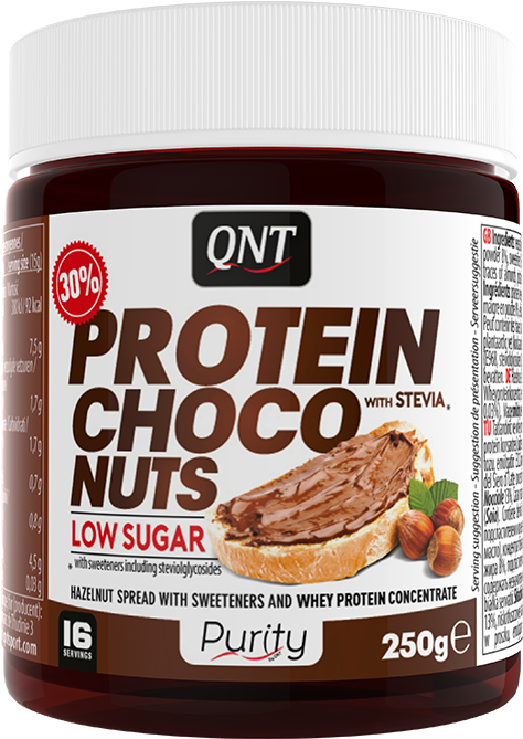 Qnt Direct Protein Choco Nut Chocolate/hazelnut 250 (768x768), Png Download