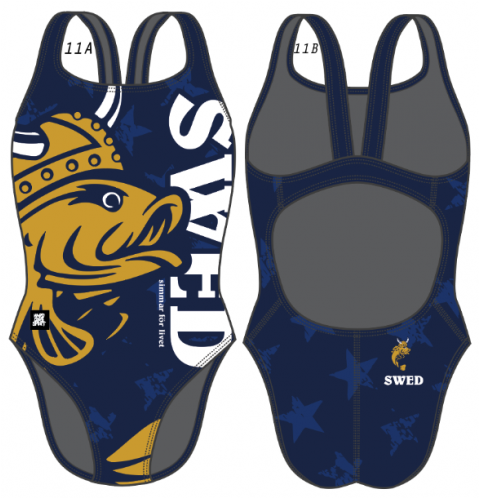 Pre-order Womens Racerback Swedish Fish - Cartoon (478x654), Png Download