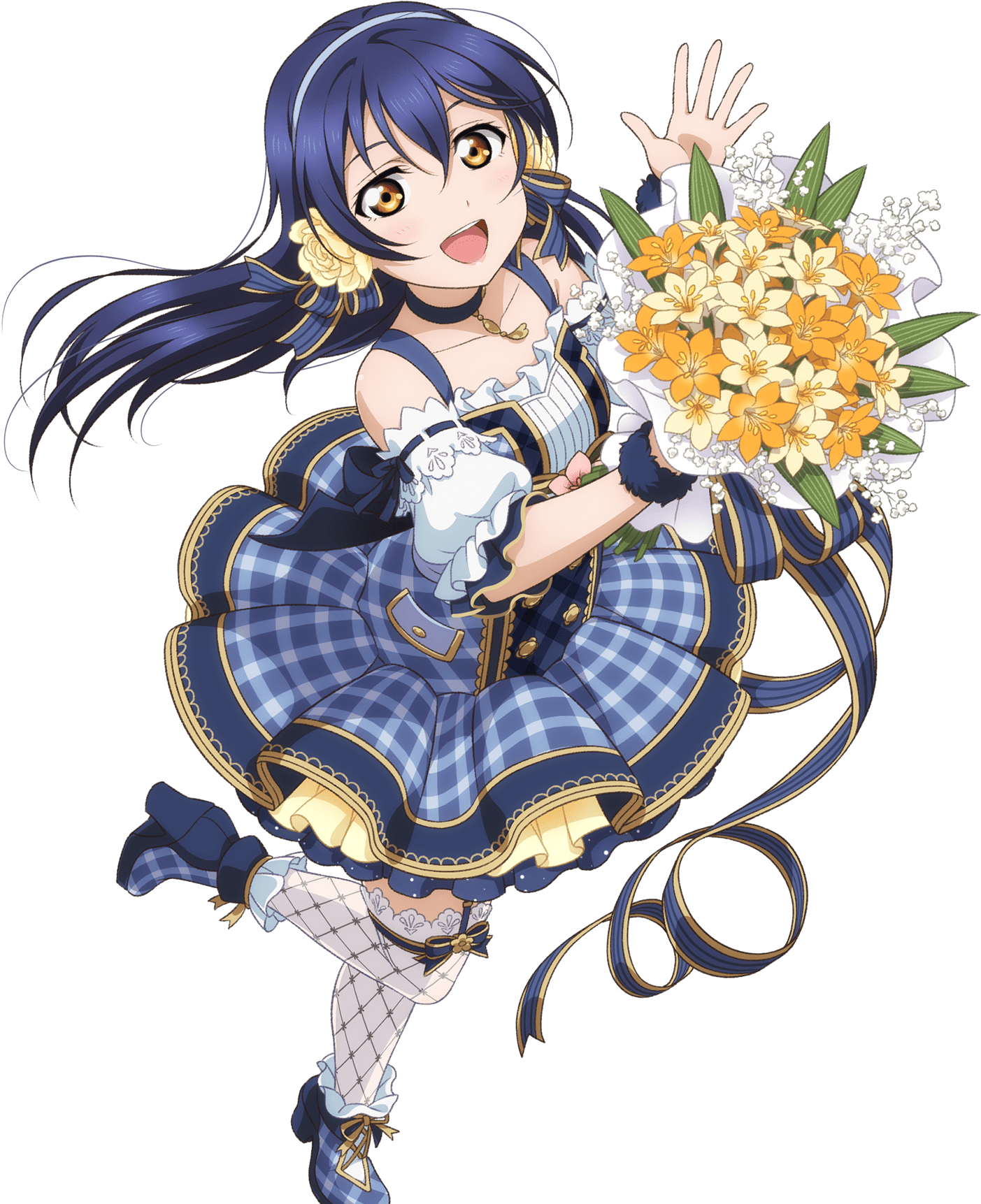 Download Png - Love Live Flower Bouquet Umi (2800x2000), Png Download