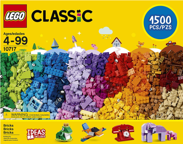 Lego Classic Creative Building Blocks For Kids ,multi - Lego Classic (600x600), Png Download