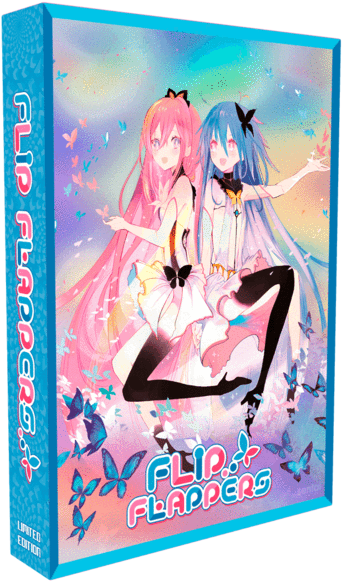 Flip Flappers Premium Box Set (562x600), Png Download