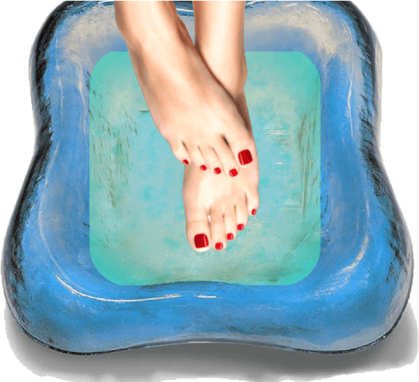Pedicure - Bath Toy (1054x550), Png Download