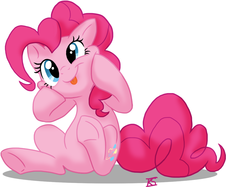Pinkie Pie Fluttershy Rainbow Dash Rarity Applejack - Pinkie Pie Smile (900x795), Png Download