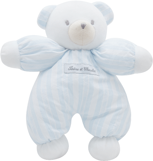 Blue Prosper The Polar Bear Soft Toy - Teddy Bear (600x800), Png Download