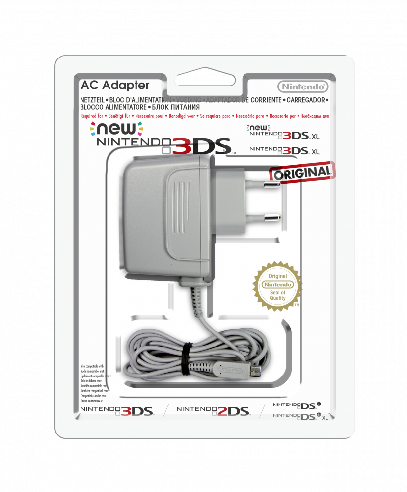 Nintendo 3ds Xl Bloc D'alimentation - New Nintendo 3ds Xl Prix (1000x1000), Png Download