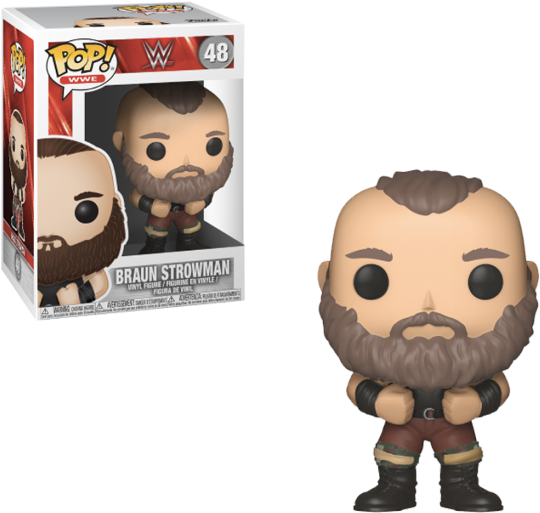 Vinyl Wwe Series - Pop Heroes (800x800), Png Download