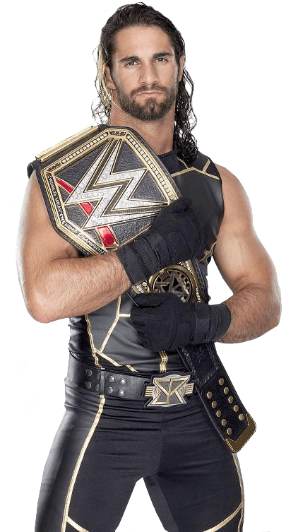 Seth Rollins Images Seth Rollins And The World Heavyweight - Wwe Seth Rollins And Sasha Banks (570x786), Png Download