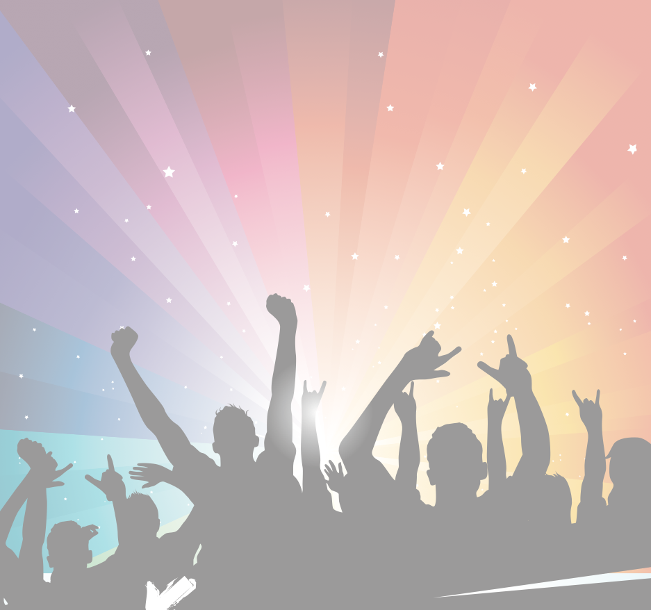 Party Crowd (937x878), Png Download