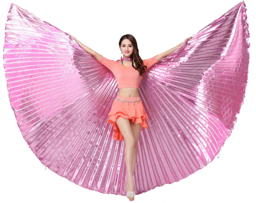 Nefertiti Bellydance Isis Wings Professional Size With - Belly Dance (1024x1024), Png Download