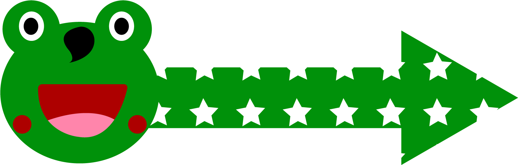 Cartoon Animal Creative Arrow Png And Vector Image - Vector Graphics (2000x2000), Png Download