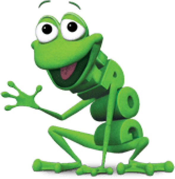 Download Word World Frog Clipart Png Photo - Frog From Word World (850x606), Png Download