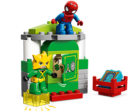 Spider-man Vs - Lego Duplo Spiderman Vs Electro (800x600), Png Download