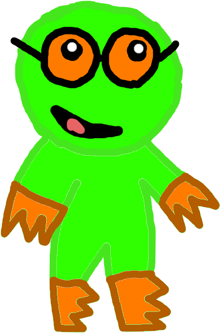 Frog - Cartoon (474x719), Png Download