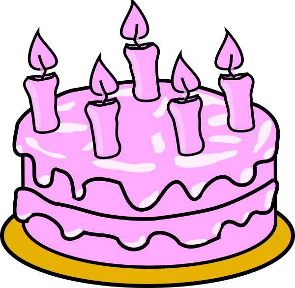 Cake Colouring In Sheet (600x585), Png Download