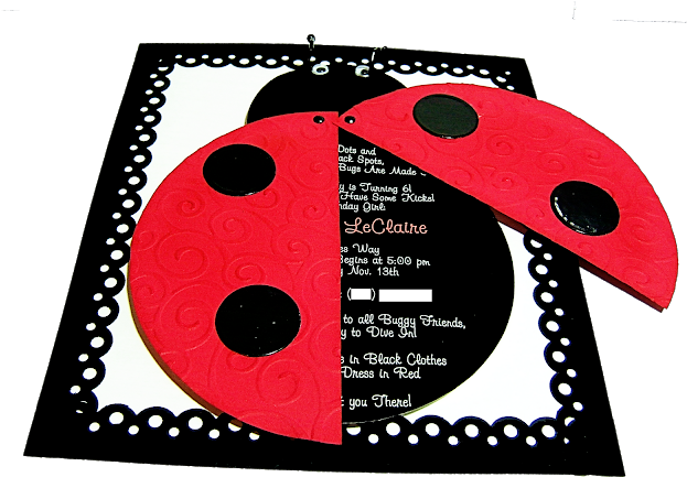 I Wanted The Invitation To Be Square, Not Ladybug Shaped, - Ladybug (640x480), Png Download