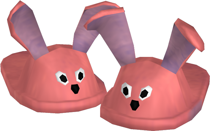 Bunny Slippers Png - Stuffed Toy (750x650), Png Download