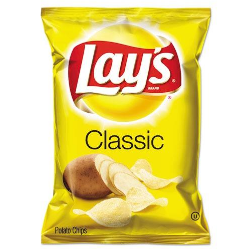 Auction - Lays Classic (1000x1000), Png Download