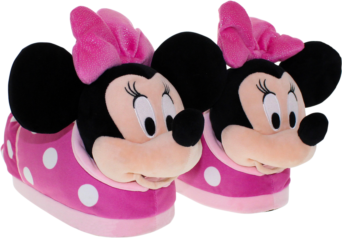 Download Minnie Mouse Character Figural Plush Slippers - Cartoon PNG Image with No Background Download Minnie Mouse Character Figural Plush Slippers - Cartoon PNG Image with No Background