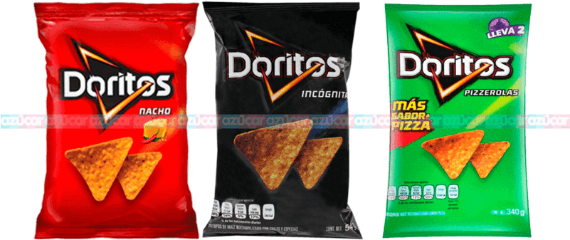 Sabritas Doritos Pack 1/30 Sabritas - Sabritas Chips (800x800), Png Download
