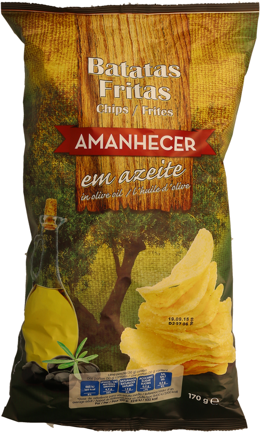 Batata Frita Azeite Amanhecer 170 Gr - Amanhecer (900x900), Png Download