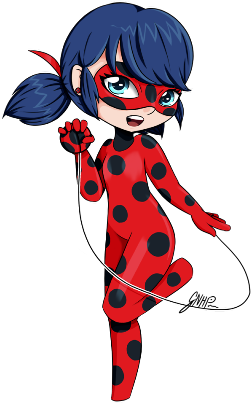 Cute Ladybug Chibis For My Redbubble - Ladybug Chibi (521x810), Png Download