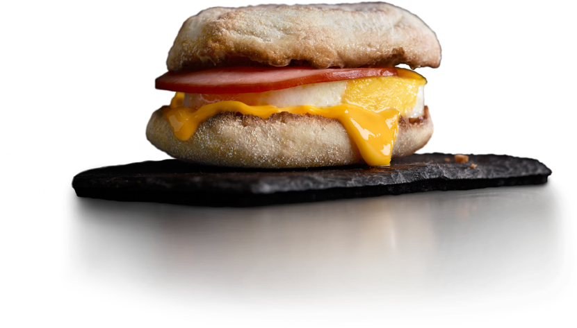 Egg Mcmuffin® - Fast Food (830x473), Png Download