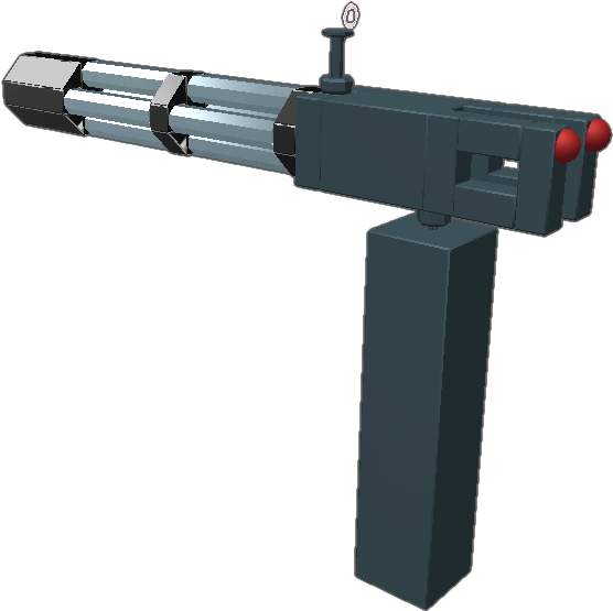 The First Person M 134d Dillon Gatling Gun - Assault Rifle (768x768), Png Download